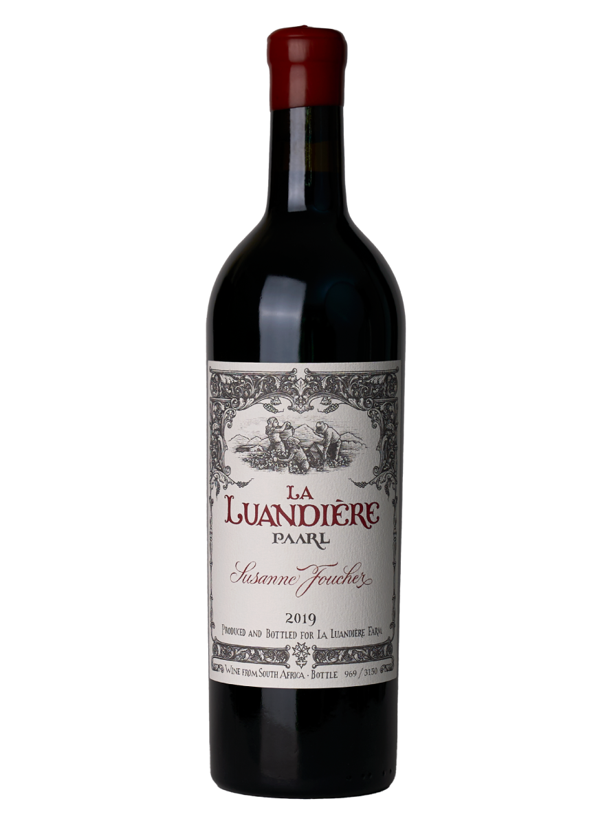 Susanne Foucher red blend wine bottle